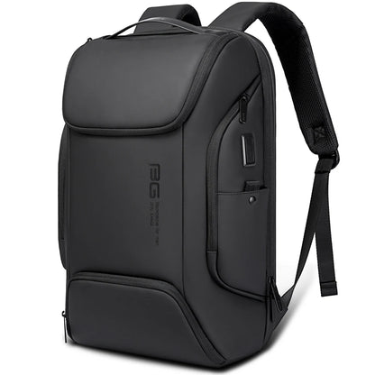 Men's Backpack Business 15.6 in Laptop Backpack Fashion Mochila Luxury Waterproof School Backpacks Aesthetic USB Travel Bag Male