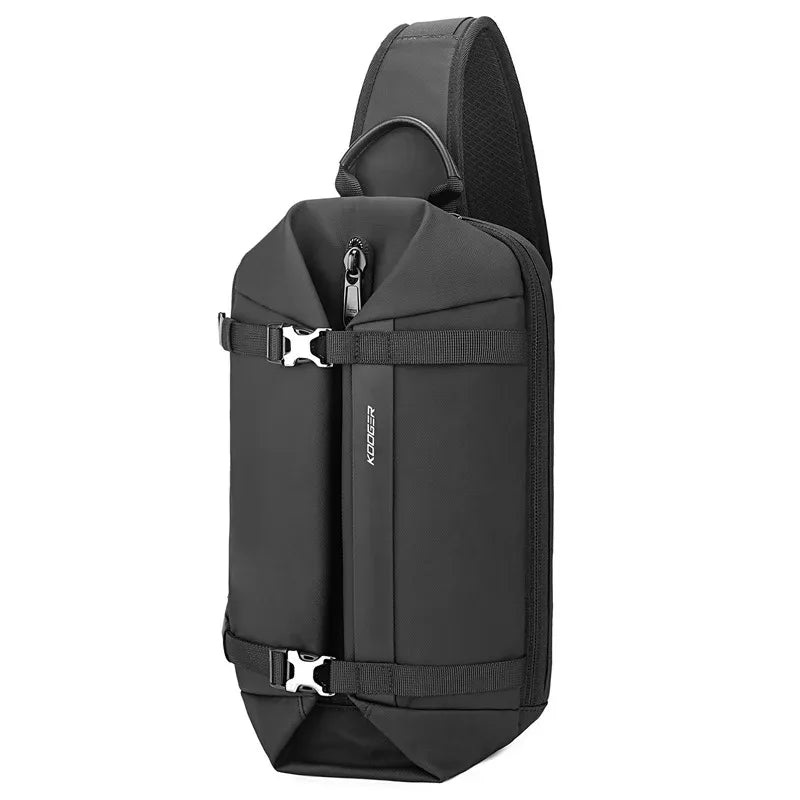 Men's Backpack High-quality Large Capacity Chest Bag Men's New Crossbody Bag Fashion Waterproof Outdoor Shoulder Bag Men's Bag