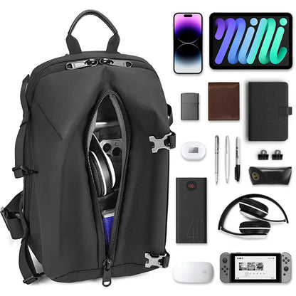 Men's Backpack High-quality Large Capacity Chest Bag Men's New Crossbody Bag Fashion Waterproof Outdoor Shoulder Bag Men's Bag