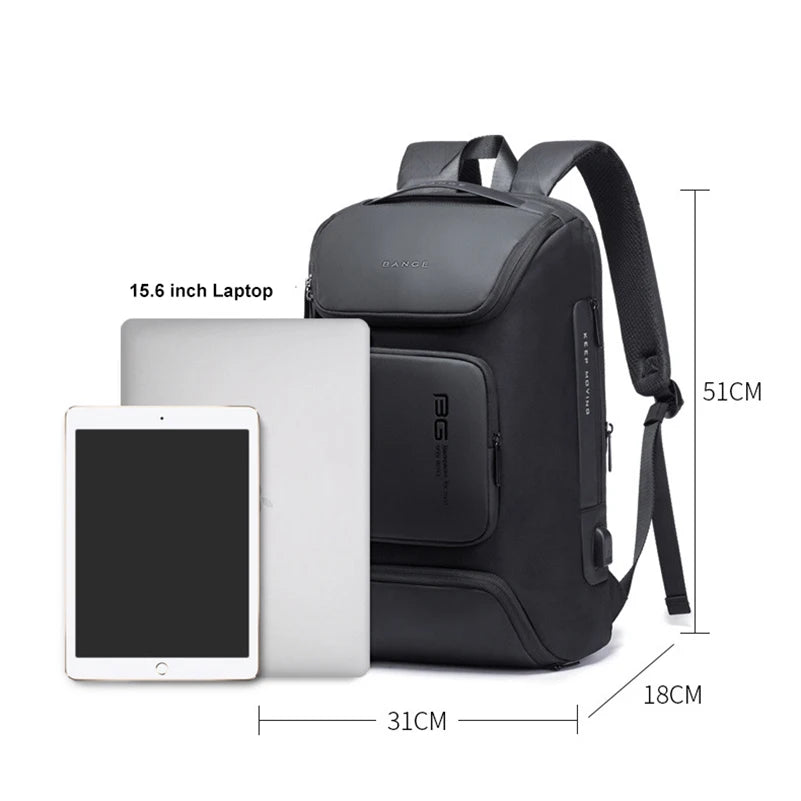 Men's Backpack Laptop15.6" Travel Backpack Male  Scalable Large Capacity Fashion Women Backpack Man Luxury Luggage Tote Bags