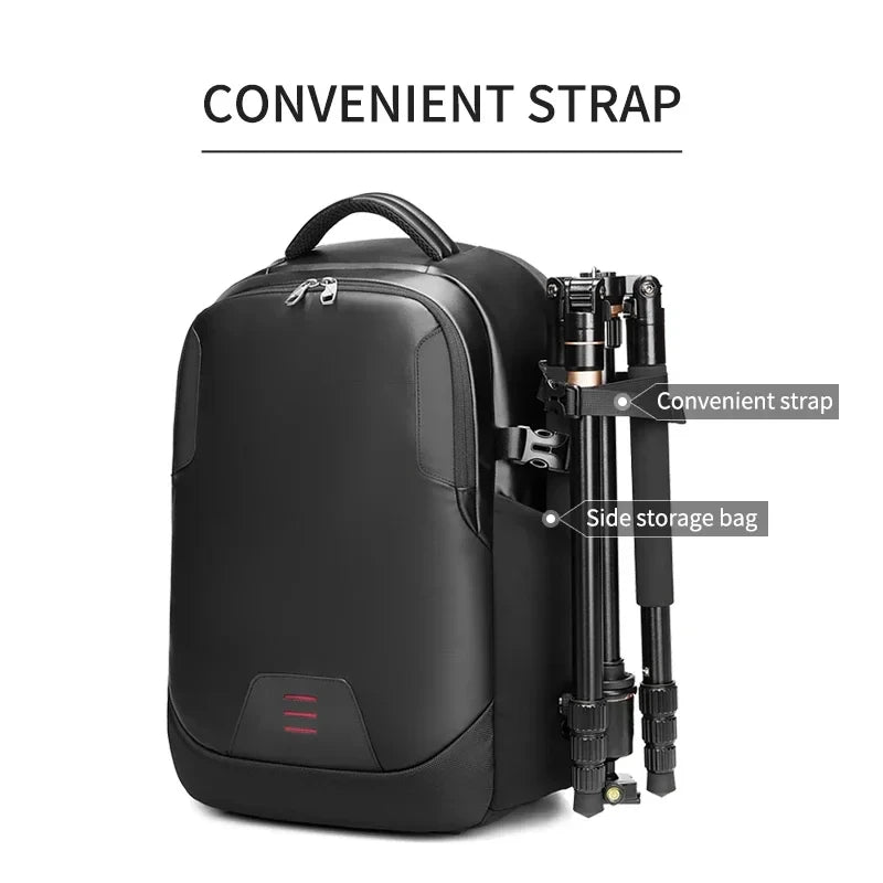 Men's Backpack Professional SLR Camera for Canon Nikon Waterproof High Capacity Outdoor Camera Bag Travel Photography Video Bags