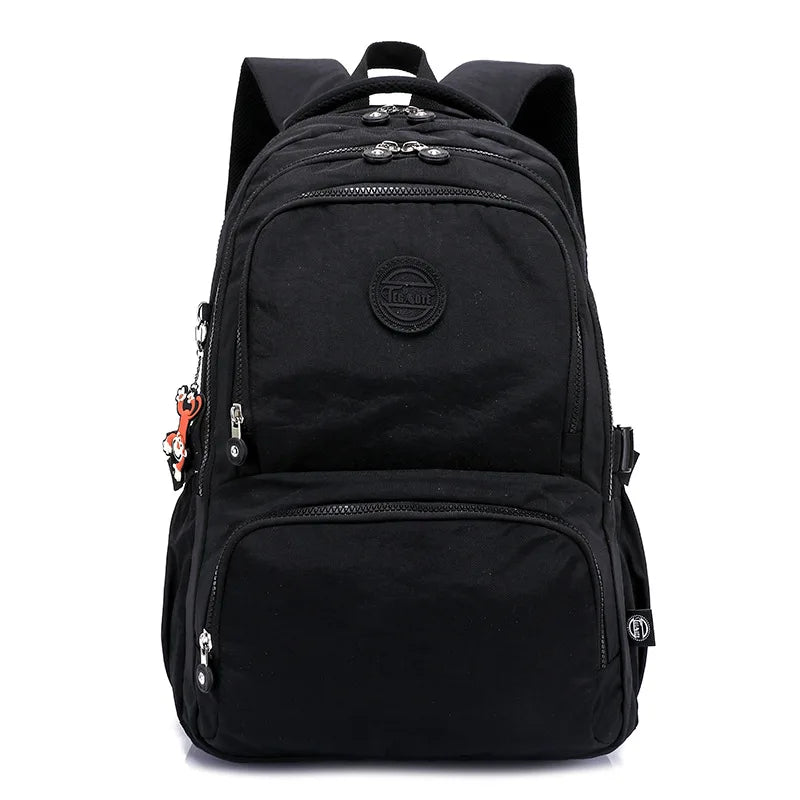 Men's Backpack Travel Bag Nylon Waterproof Mochila Feminina Bagpack Bolsas School Bags for teenager Boys Children's