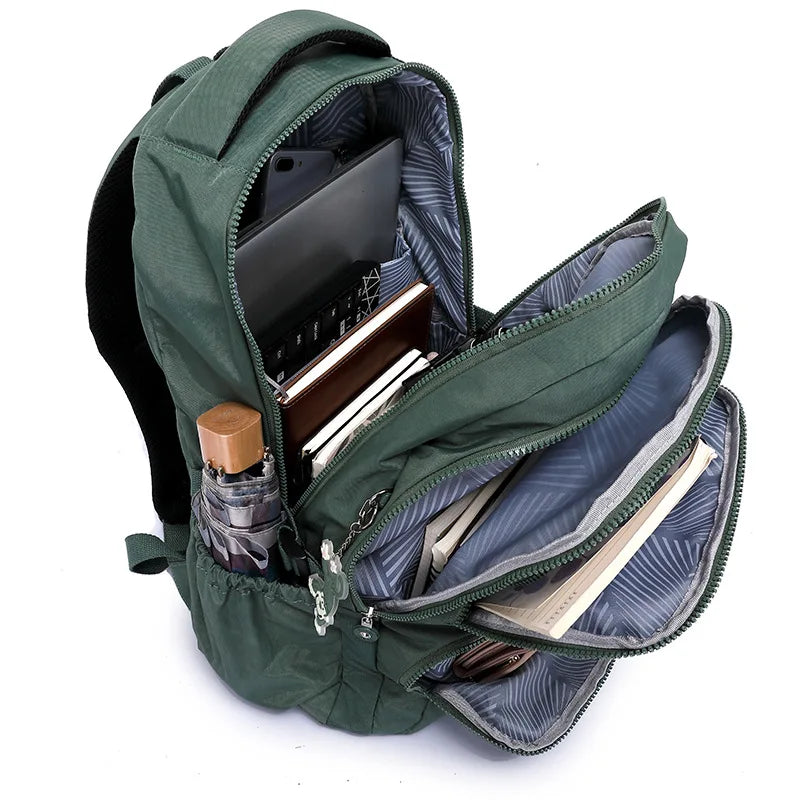 Men's Backpack Travel Bag Nylon Waterproof Mochila Feminina Bagpack Bolsas School Bags for teenager Boys Children's