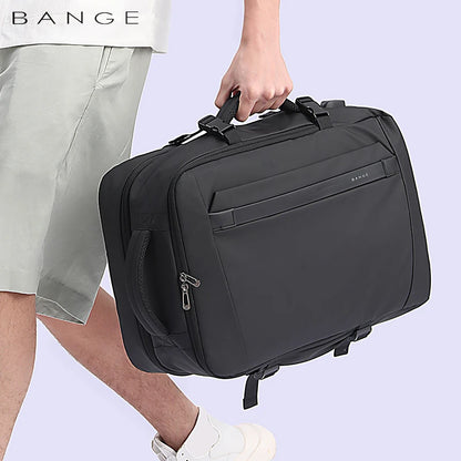 Men's Backpack Travel Business Large Capacity Man Backpacks School Expandable Bag 15.6 Laptop Backpack Male Waterproof BANGE