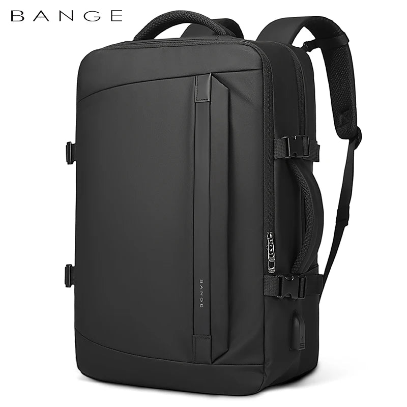 Men's Backpack Travel Business Large Capacity Man Backpacks School Expandable Bag 15.6 Laptop Backpack Male Waterproof BANGE