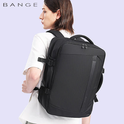 Men's Backpack Travel Business Large Capacity Man Backpacks School Expandable Bag 15.6 Laptop Backpack Male Waterproof BANGE