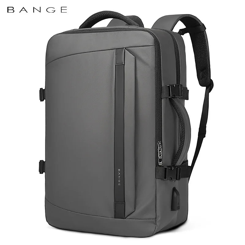 Men's Backpack Travel Business Large Capacity Man Backpacks School Expandable Bag 15.6 Laptop Backpack Male Waterproof BANGE