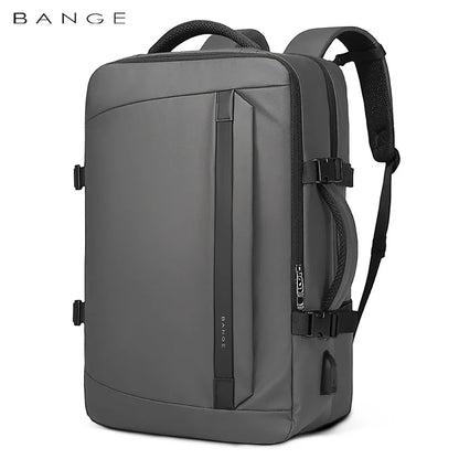 Men's Backpack Travel Business Large Capacity Man Backpacks School Expandable Bag 15.6 Laptop Backpack Male Waterproof BANGE