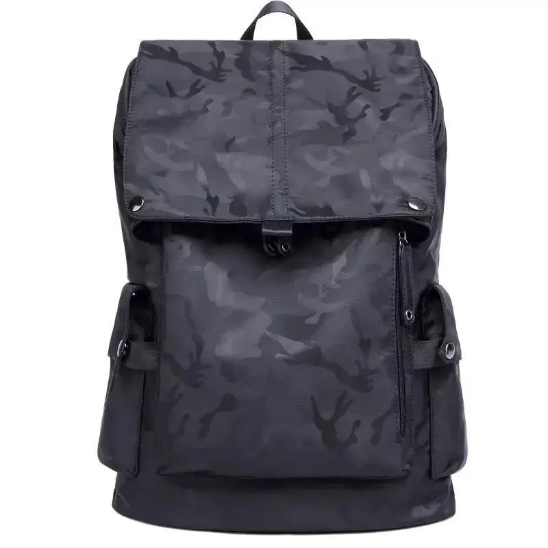Men's Backpack USB Charge College Student 15.6 inch Laptop Notebook Schoolbag Simple Large-Capacity Travel Male Mochila Brand
