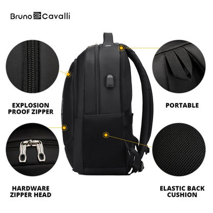 Men's Backpack USB Notebook School bags for teenagers waterproof Business 15.6 16 inch laptop backpack women Travel Schoolbag
