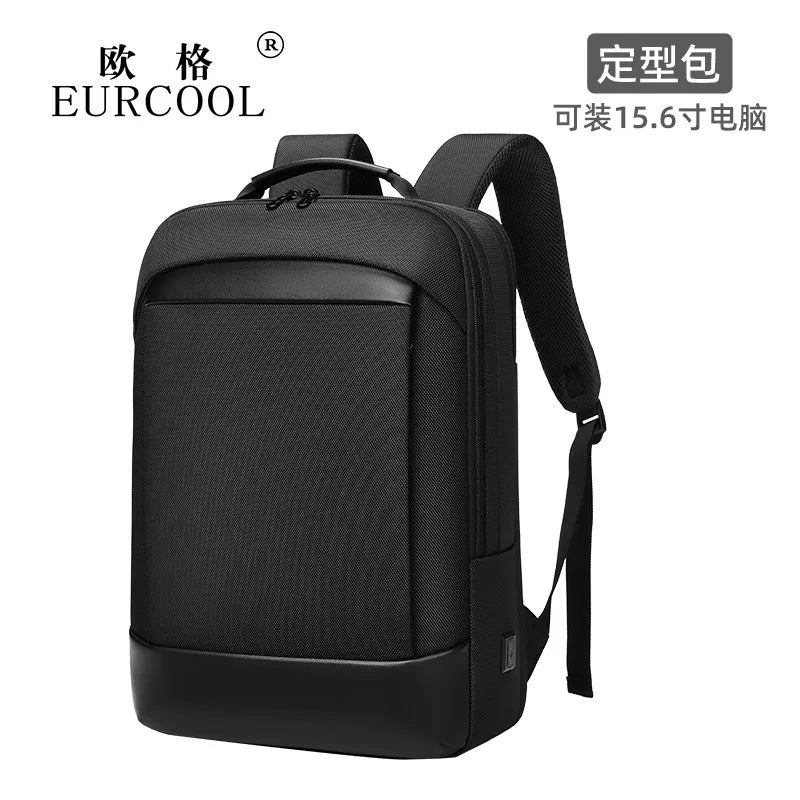 Men‘s Backpack Waterproof Business Travel Anti Theft Bags For 15.6 Inch Laptop Male