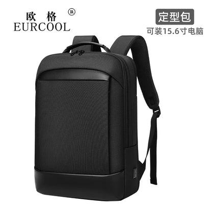 Men‘s Backpack Waterproof Business Travel Anti Theft Bags For 15.6 Inch Laptop Male