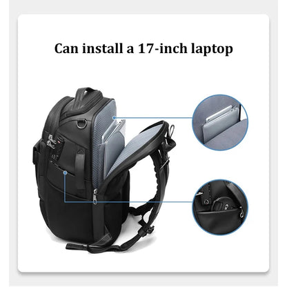 Men's Backpack Work Professional SLR Camera Bags for Canon Nikon Sony Fuji Waterproof Durable Large Capacity Travel Backpacks