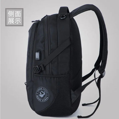 Men's Backpacks Anti-Theft Waterproof Multifunctional 17-Inch Laptop Bag with USB Charging for Business Travel Students