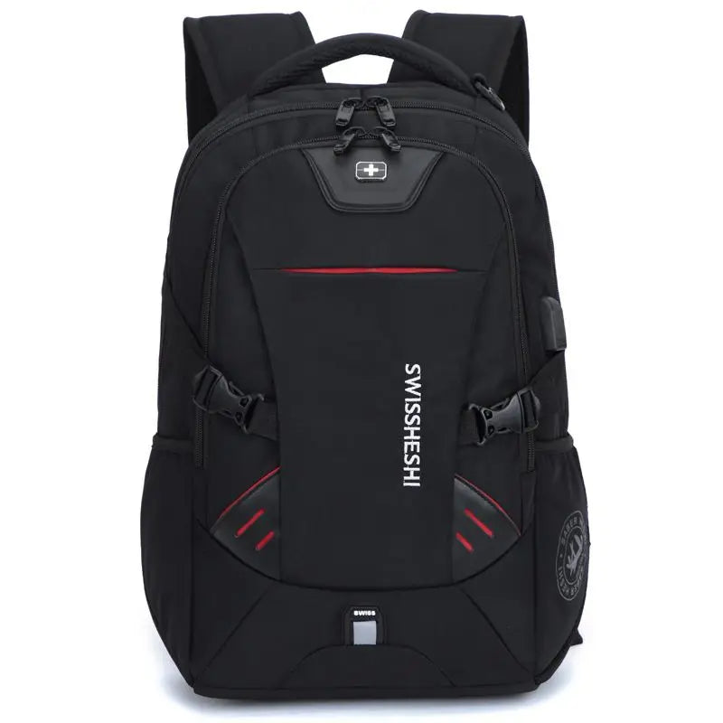 Men's Backpacks Anti-Theft Waterproof Multifunctional 17-Inch Laptop Bag with USB Charging for Business Travel Students