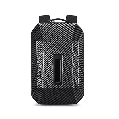 Men's Bag Business Backpack Men's PC Hard Shell Computer Bag LED Screen Men's Backpack 15.6 Inch Laptop Bag Password Anti-theft