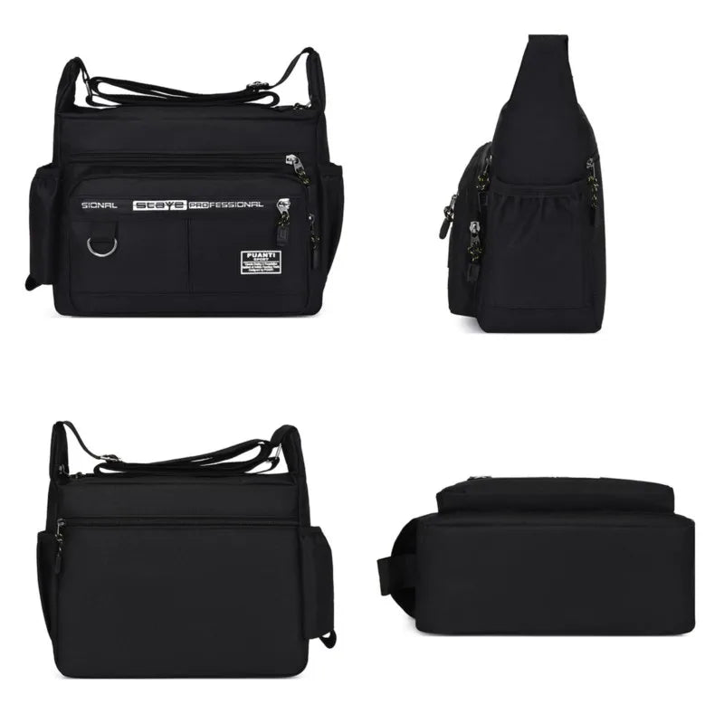 Men's Bag Shoulder Bag For Man Messenger Bags Male Retro Waterproof Oxford Handbag  Male Shopping Crossbody Bag