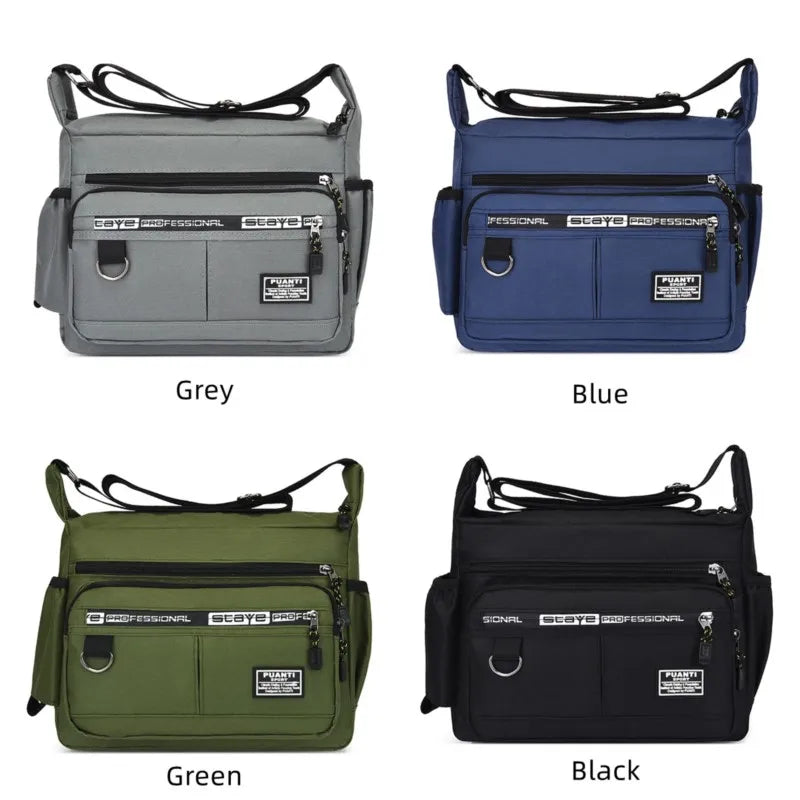 Men's Bag Shoulder Bag For Man Messenger Bags Male Retro Waterproof Oxford Handbag  Male Shopping Crossbody Bag