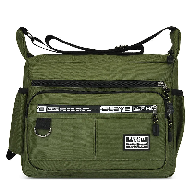 Men's Bag Shoulder Bag For Man Messenger Bags Male Retro Waterproof Oxford Handbag  Male Shopping Crossbody Bag