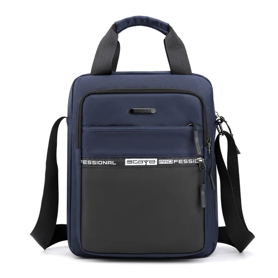 Men's Bags Light Oxford Shoulder Bag Casual Crossbody Bags Waterproof Business Top-handle bag for men