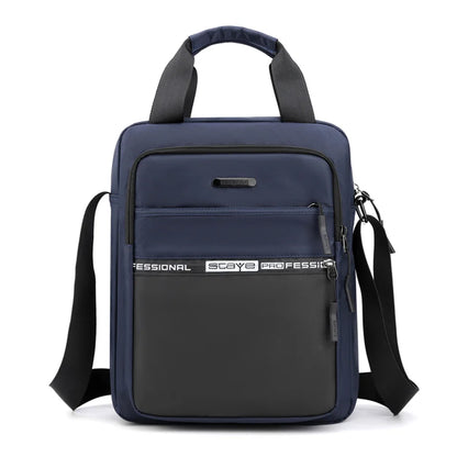 Men's Bags Light Oxford Shoulder Bag Casual Crossbody Bags Waterproof Business Top-handle bag for men