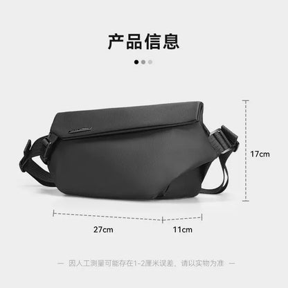Men's Camera Crossbody Bag Waterproof Ipad Multifunctional Chest Bag Men's Personal Shoulder Bag Stand Messenger Bags