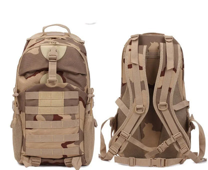 Men's Camping Shoulder Bag Travel Camouflage Sports Outdoor Mountaineering Hiking Bag Tactical Backpack