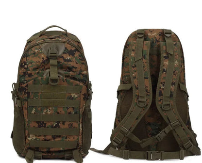 Men's Camping Shoulder Bag Travel Camouflage Sports Outdoor Mountaineering Hiking Bag Tactical Backpack