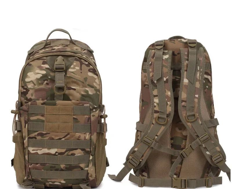 Men's Camping Shoulder Bag Travel Camouflage Sports Outdoor Mountaineering Hiking Bag Tactical Backpack
