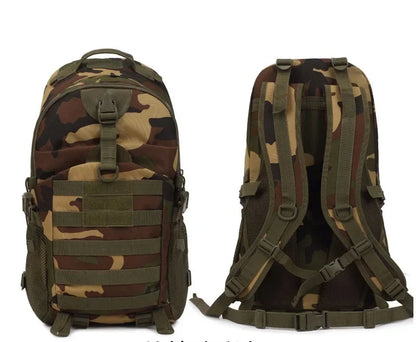 Men's Camping Shoulder Bag Travel Camouflage Sports Outdoor Mountaineering Hiking Bag Tactical Backpack
