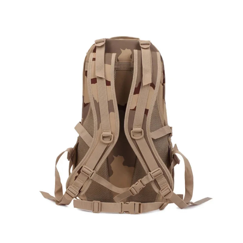 Men's Camping Shoulder Bag Travel Camouflage Sports Outdoor Mountaineering Hiking Bag Tactical Backpack