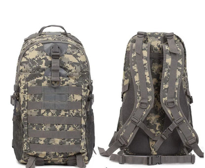 Men's Camping Shoulder Bag Travel Camouflage Sports Outdoor Mountaineering Hiking Bag Tactical Backpack