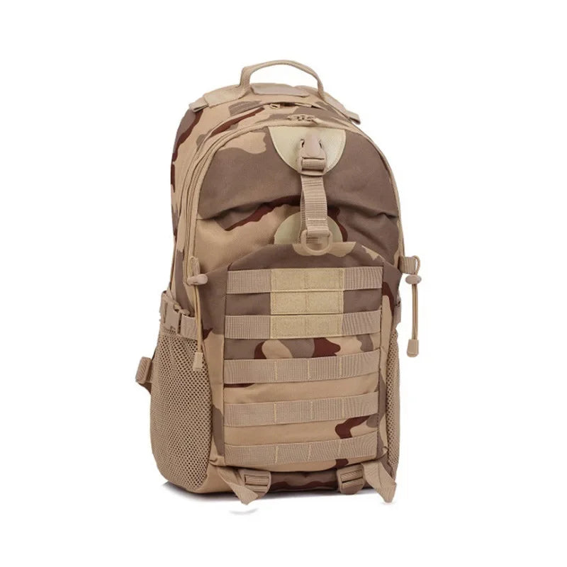 Men's Camping Shoulder Bag Travel Camouflage Sports Outdoor Mountaineering Hiking Bag Tactical Backpack