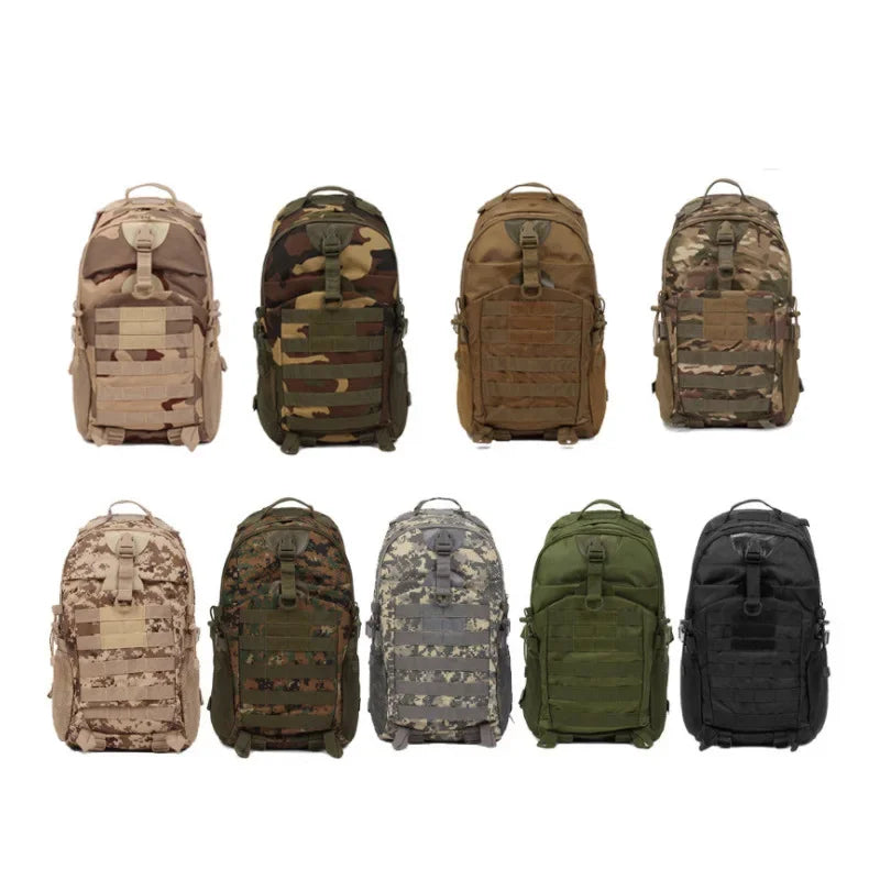 Men's Camping Shoulder Bag Travel Camouflage Sports Outdoor Mountaineering Hiking Bag Tactical Backpack