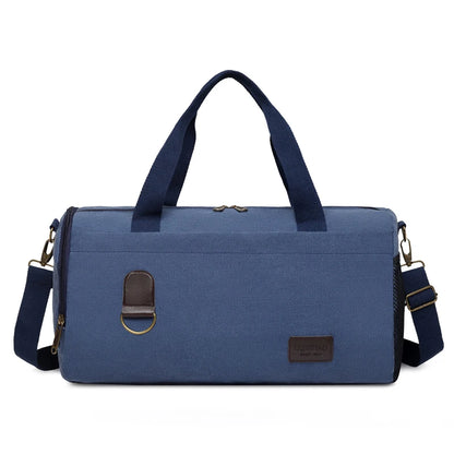 Men's Canvas Fashion Handbags High Quality Top-handle Casual Crossbody Bag Multi-function Man Large-capacity Travel Shoulder Bag