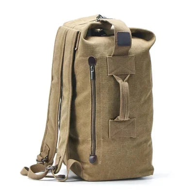 Men's Canvas Outdoor Climbing Travel Rucksack Sports Camping Hiking Backpack School Bag Pack For Male Female Women