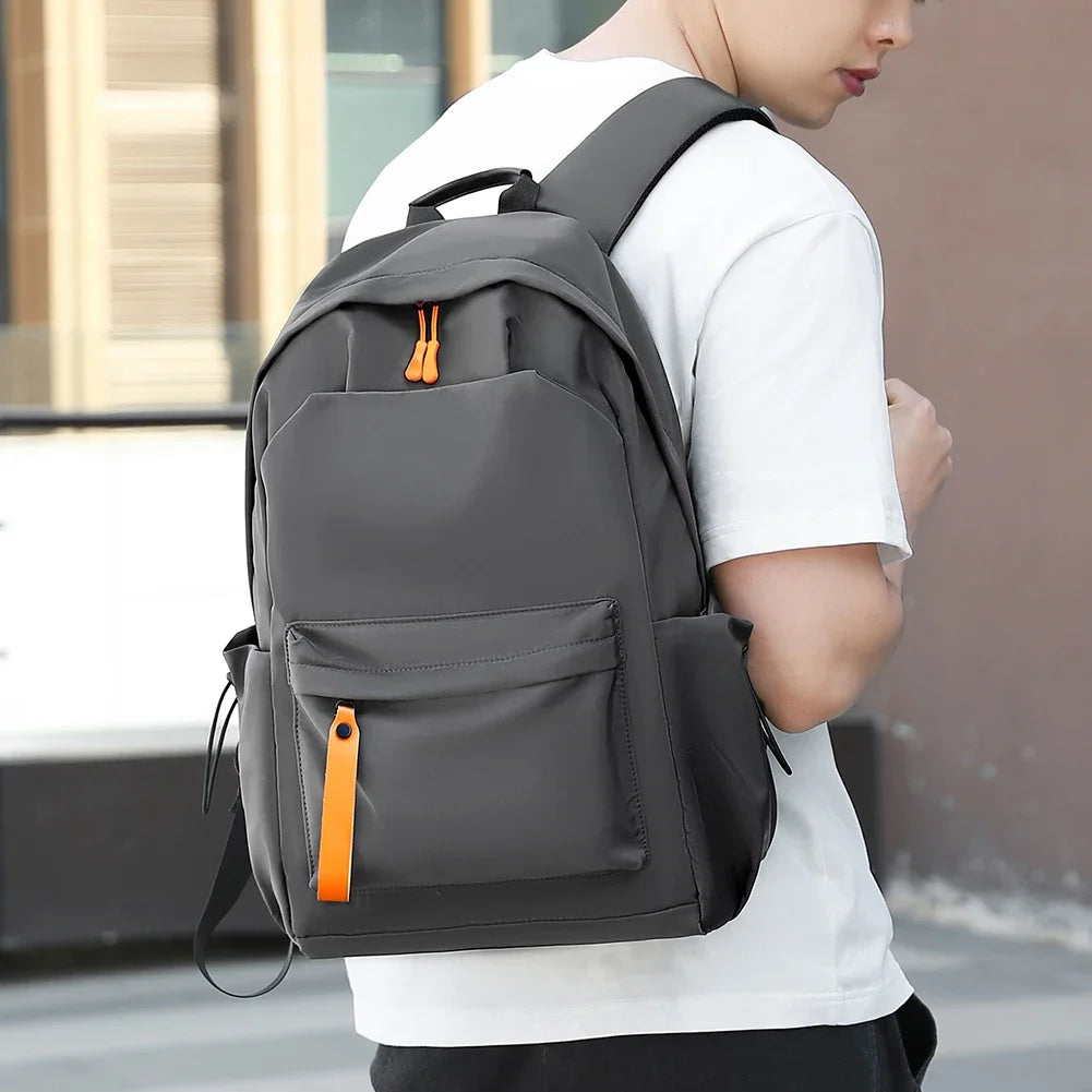 Men's Casual Computer Bag Backpack Large Capacity Student Schoolbag Outdoor Waterproof Travel Backpacks