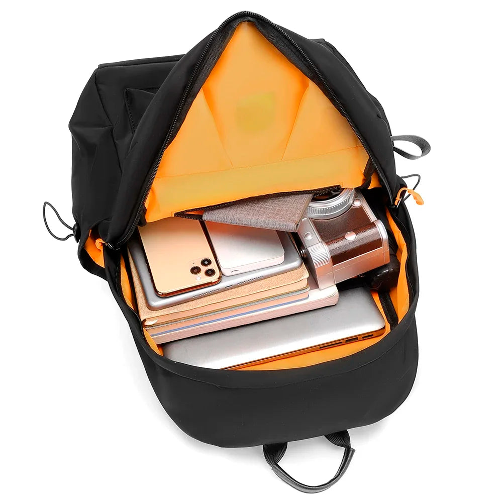 Men's Casual Computer Bag Backpack Large Capacity Student Schoolbag Outdoor Waterproof Travel Backpacks