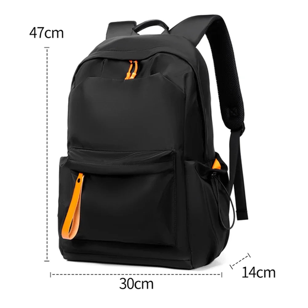Men's Casual Computer Bag Backpack Large Capacity Student Schoolbag Outdoor Waterproof Travel Backpacks