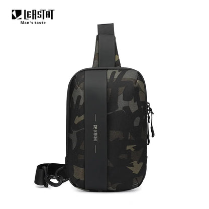 Men's Chest Bag Leisure Light Sports Cycling Bag Trendy Messenger Bag Travel Crossbody Shoulder Bags