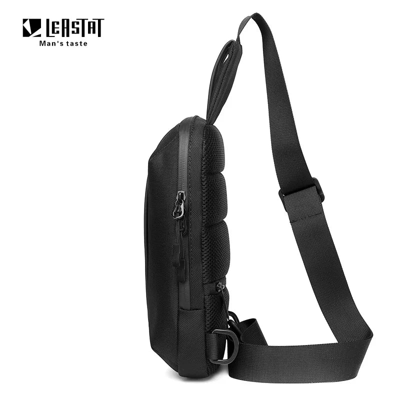 Men's Chest Bag Leisure Light Sports Cycling Bag Trendy Messenger Bag Travel Crossbody Shoulder Bags