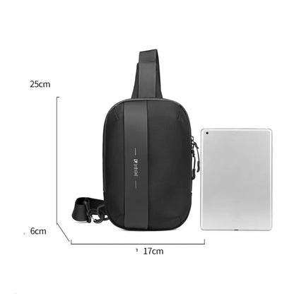 Men's Chest Bag Leisure Light Sports Cycling Bag Trendy Messenger Bag Travel Crossbody Shoulder Bags