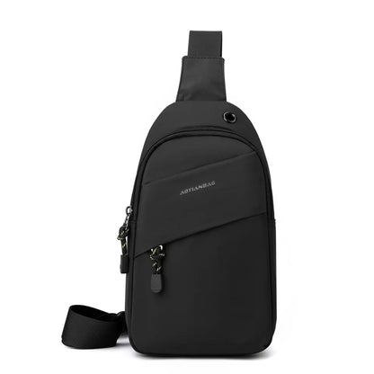 Men's Chest Pack Sling Bag Men Oxford Outdoor Chest Pack Men's Chest Bag Travel Men Crossbody Bag