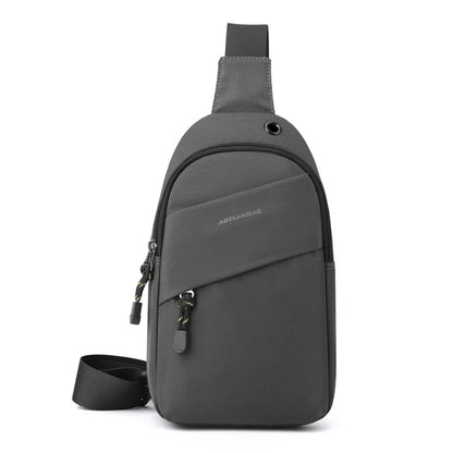 Men's Chest Pack Sling Bag Men Oxford Outdoor Chest Pack Men's Chest Bag Travel Men Crossbody Bag