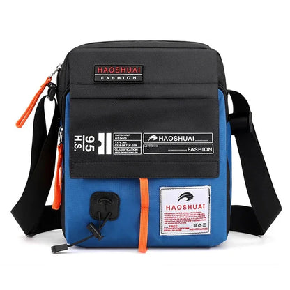 Men's Cross Body Shoulder Bag Military Fashion Trends Casual Waterproof Nylon Male Sling Messenger Crossbody Bags
