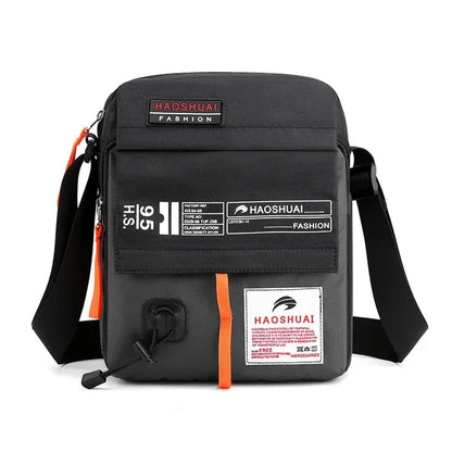 Men's Cross Body Shoulder Bag Military Fashion Trends Casual Waterproof Nylon Male Sling Messenger Crossbody Bags