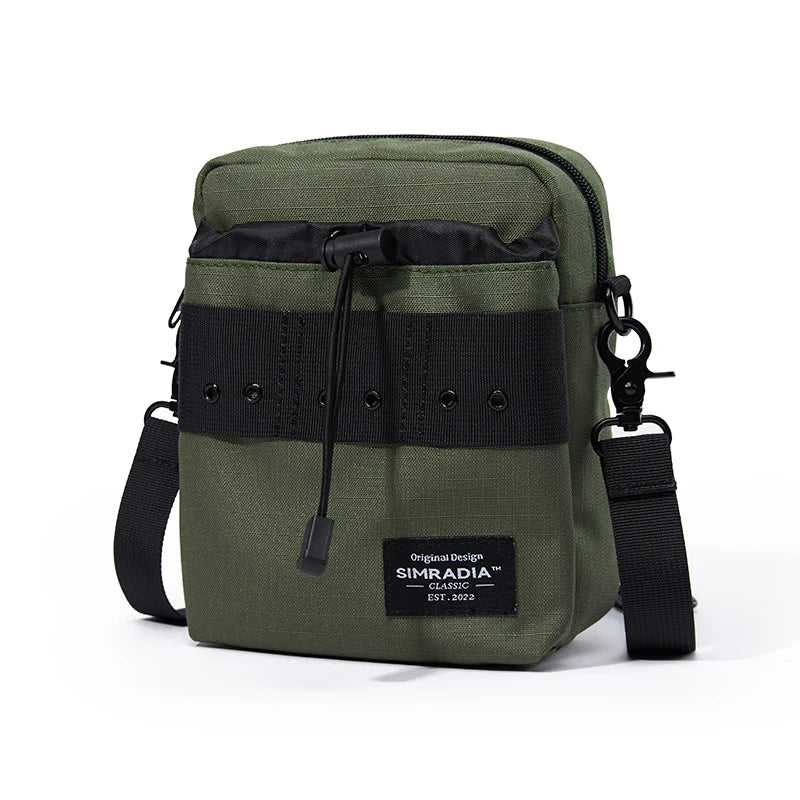Men's Crossbody Bag 7.9inch IPad Lightweight Waterproof Outdoor Sling Bags Oxford Fashion Zipper Phone Bags For Women Men
