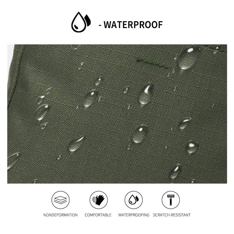 Men's Crossbody Bag 7.9inch IPad Lightweight Waterproof Outdoor Sling Bags Oxford Fashion Zipper Phone Bags For Women Men