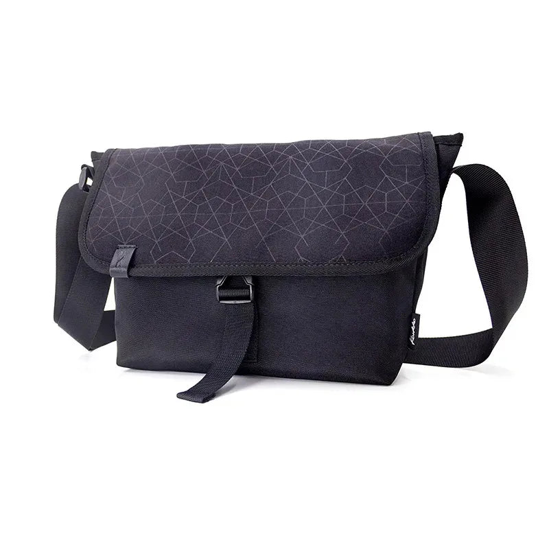 Men's Crossbody Bag Sport Waist Bag for Men with Back Anti-theft Zipper pocket Outdoor Sling Bag