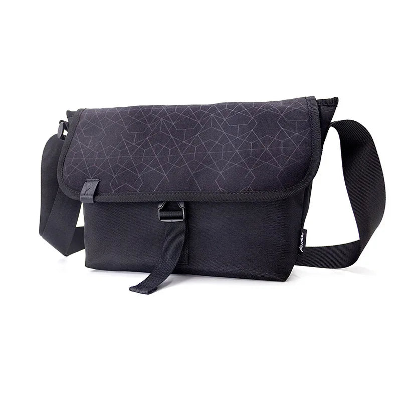 Men's Crossbody Bag Sport Waist Bag for Men with Back Anti-theft Zipper pocket Outdoor Sling Bag